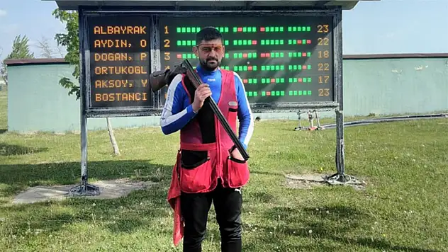 Örtükoğlu atıcılıkta 14'üncü oldu