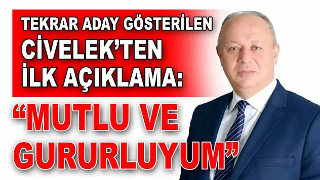 Osman Nuri Civelek'ten İlk Açıklama