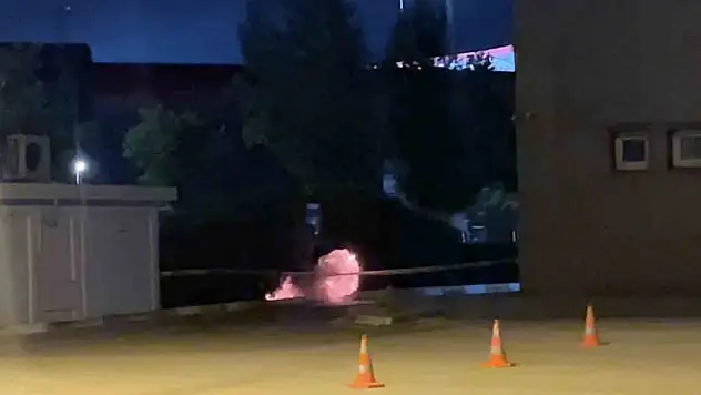 Otobüs terminalindeki şüpheli valiz fünyeyle patlatıldı