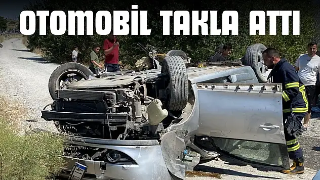 Otomobil Takla Attı: Yaralılar Var