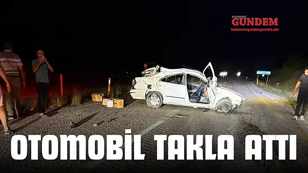 Otomobil Takla Attı