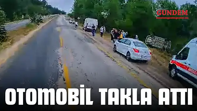 Otomobil Takla Attı