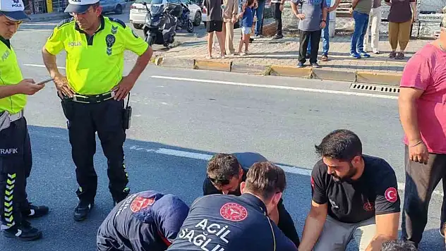 Otomobilin çarptığı 2 yaya yaralandı