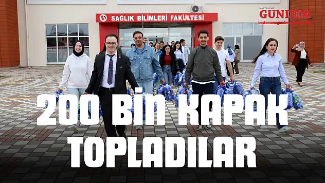 Özel Bireyler İçin 200 Bin Kapak Topladılar
