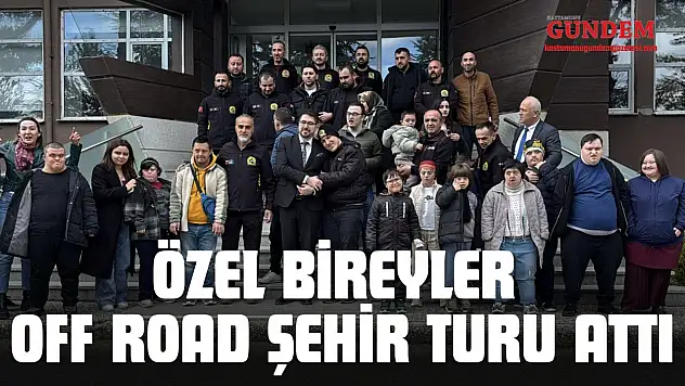 Özel Bireyler Off Road Şehir Turu Attı
