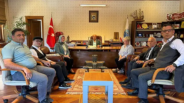 Özel Bireylerden Başkan Arslan'a Ziyaret