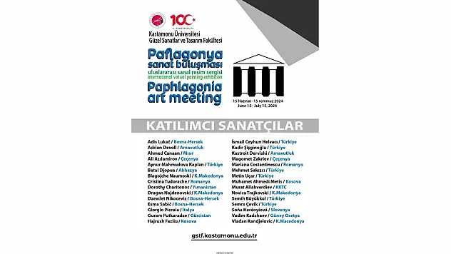 'Paflagonya Buluşması' Sanatseverlerin Beğenisine Sunulacak