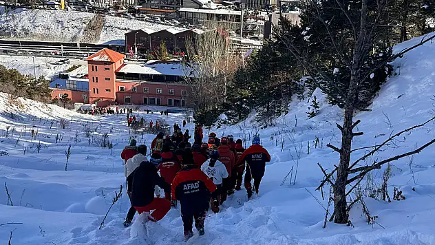 Palandöken Dağı'nda Sporcuların Üzerine Çığ Düştü