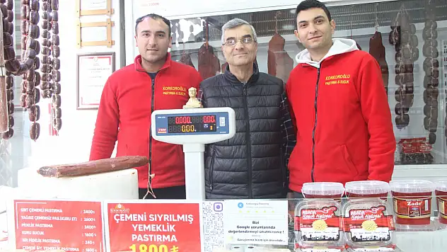 Pastırmaya Yaz Kış İlgi Büyük