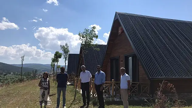 12 Odalı Kırsal Turizm Tesisi İncelendi