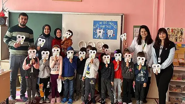Pınarbaşı'nda Ağız Ve Diş Sağlığı Eğitimi