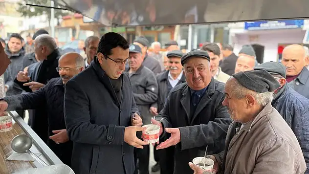 Pınarbaşı'nda Kara Çorba İkram Edildi