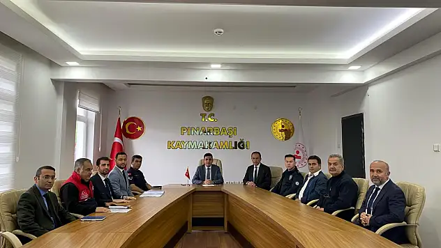 Pınarbaşı'nda Kurban Hizmetleri Komisyonu Toplantısı