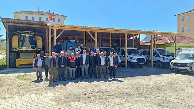 Pınarbaşı'nda Süt Toplama Merkezi ve Makine Parkına İnceleme Ziyareti