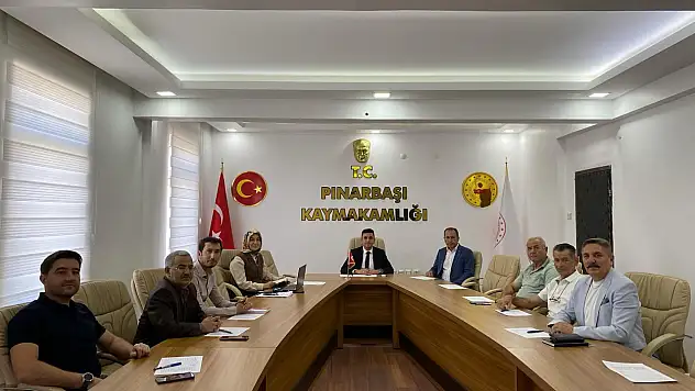 Pınarbaşı'nda SYDV Mütevelli Heyeti Toplantısı Yapıldı