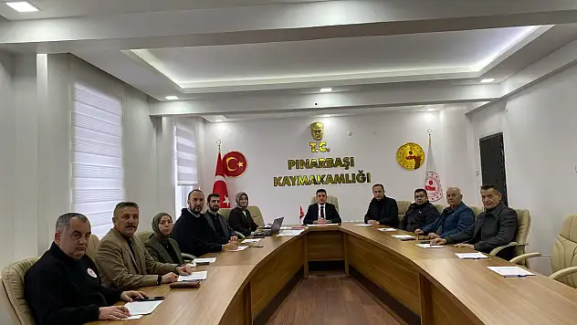 Pınarbaşı'nda SYDV Mütevelli Heyeti Toplantısı Yapıldı