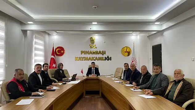 Pınarbaşı'nda SYDV Mütevelli Heyeti Toplantısı Gerçekleştirildi