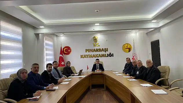 Pınarbaşı'nda SYDV Toplantısı