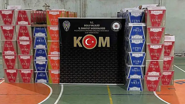 Piyasa Değeri Yaklaşık 10 Milyon TL Makaron Ele Geçirildi