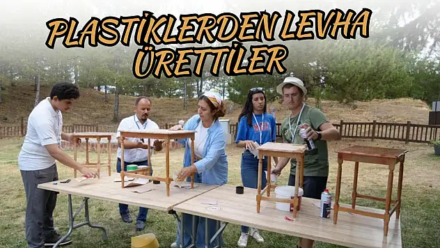 Plastiklerden Levha Ürettiler