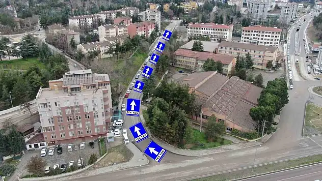 Polis Evi İstikametindeki Fatih Caddesi Tek Yön Oldu