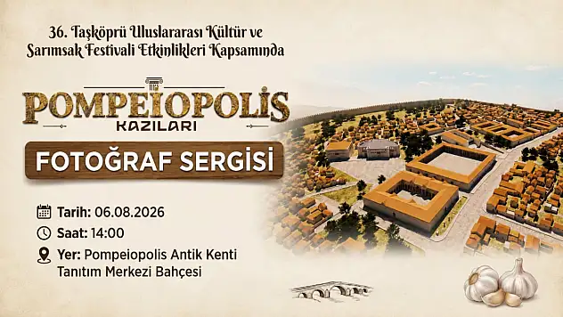 Pompeiopolis Kazılarından Özel Kareler Sergilenecek