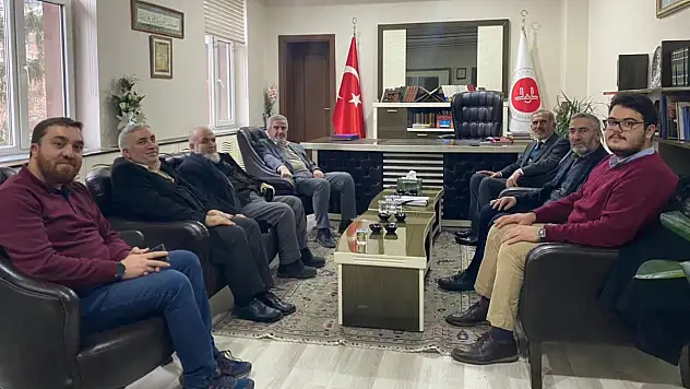 Prof. Dr. Hasan Kamil Yılmaz'dan Müftü Derin'e Ziyaret