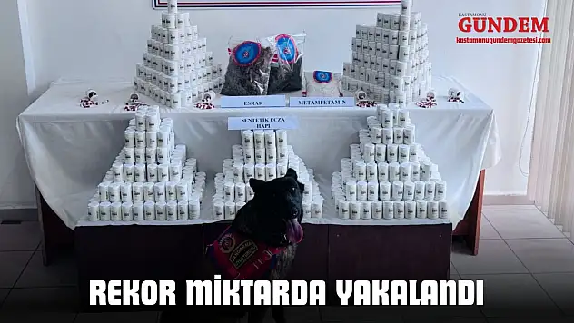 Rekor Miktarda Yakalandı