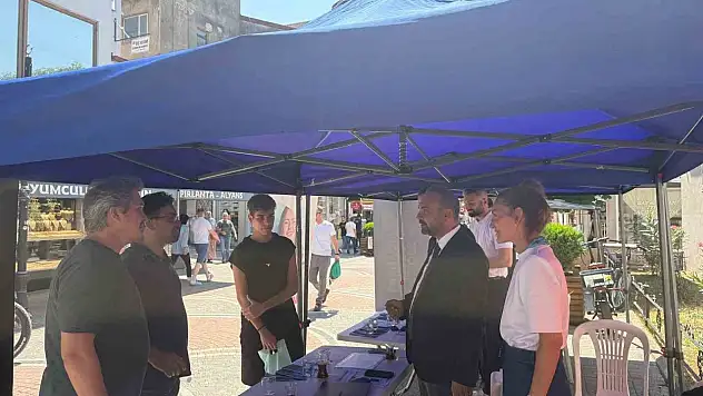 Rektör Akkaya'dan Tanıtım Standına Destek