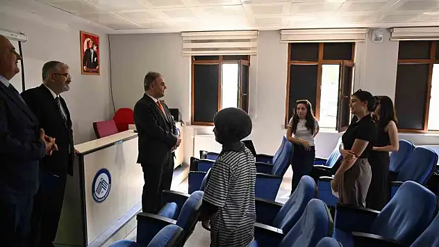 Rektör Karataş İncelemelerde Bulundu