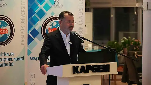 Rektör Kırışık: 'KAPGEM Türkiye'de Çığır Açan Bir Model Haline Geldi'