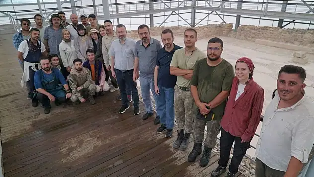 Rektör Kırışık Hadrianopolis Antik Kenti'ni Gezdi