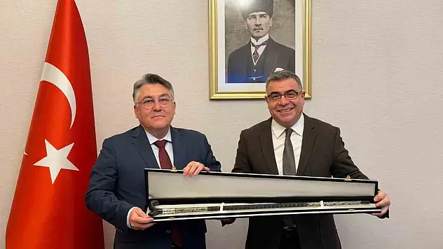 Rektör Özölçer'den, İçişleri Bakanı Başdanışmanı Yolcu'ya Ziyaret