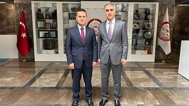 Rektör Topal'dan YSK'ya Nezaket Ziyareti
