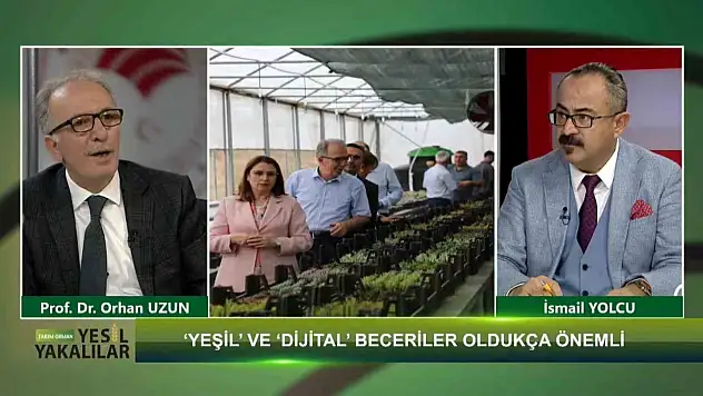 Rektör Uzun, 'Yeşil Yakalılar' Programına Konuk Oldu