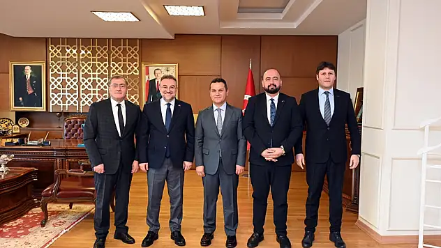 Rektör Yaşar'dan Rektör Topal'a Ziyaret