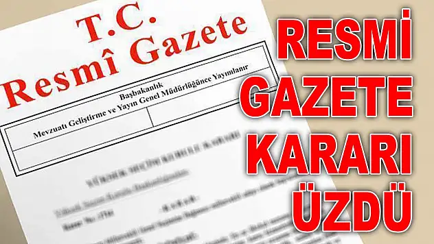 Resmi Gazete Kararı Kastamonuluları Üzdü!