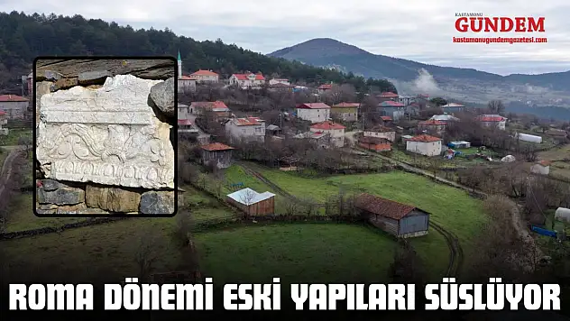 Roma Dönemi Eski Yapıları Süslüyor
