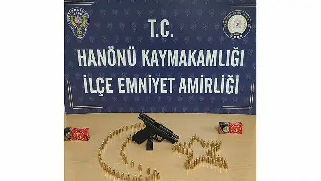 Ruhsatsız Tabanca Ele Geçirildi!