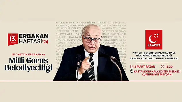 Saadet Partisi Adayını Tanıtacak