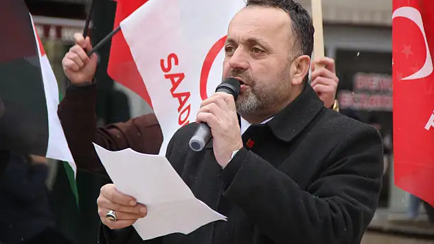 Saadet Partisi'nden Gazze'ye Destek