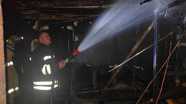 Safranbolu'da iki asırlık konakta yangın