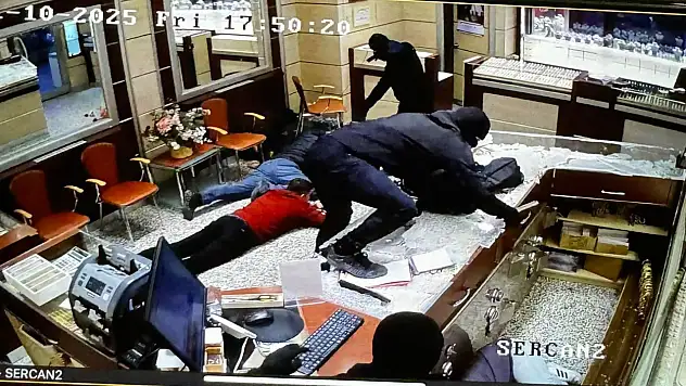 Safranbolu'da Silahlı Kuyumcu Soygunu