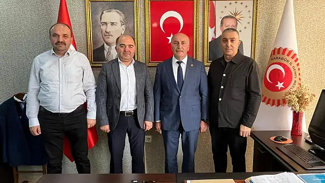 Safranbolu TSO'dan Başkan Sözen'e teşekkür ziyareti