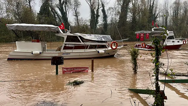 Sağanak ve Eriyen Kar Taşkına Neden Oldu