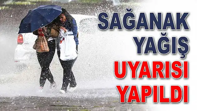 Sağanak Yağış Bekleniyor