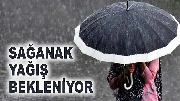Sağanak Yağış Bekleniyor