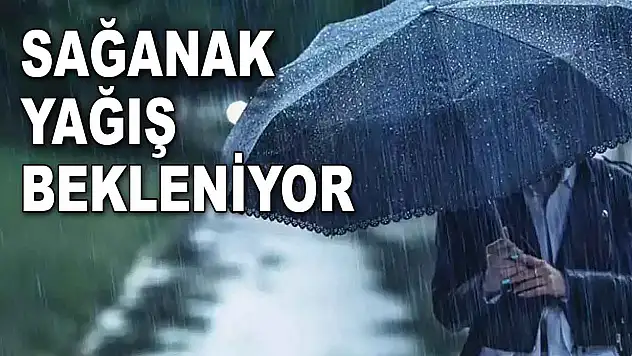 Sağanak Yağış Bekleniyor