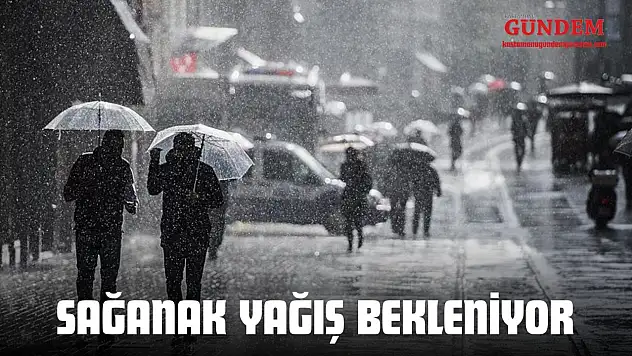 Sağanak Yağış Bekleniyor