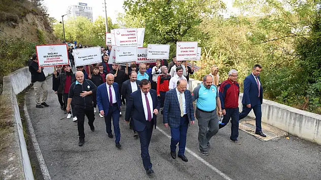 Sağlıklı Yaşam Yürüyüşü düzenlendi